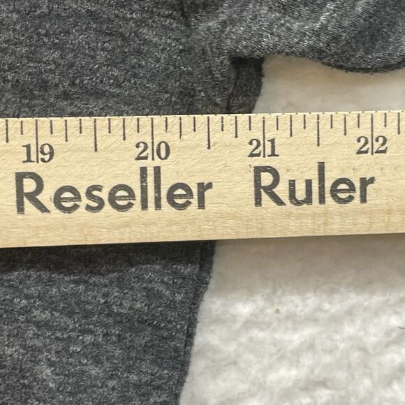 Aritzia Tna Hoodie Womens Medium Gray Crop Pullover Long Sleeve Cotton Blend - Picture 8 of 10